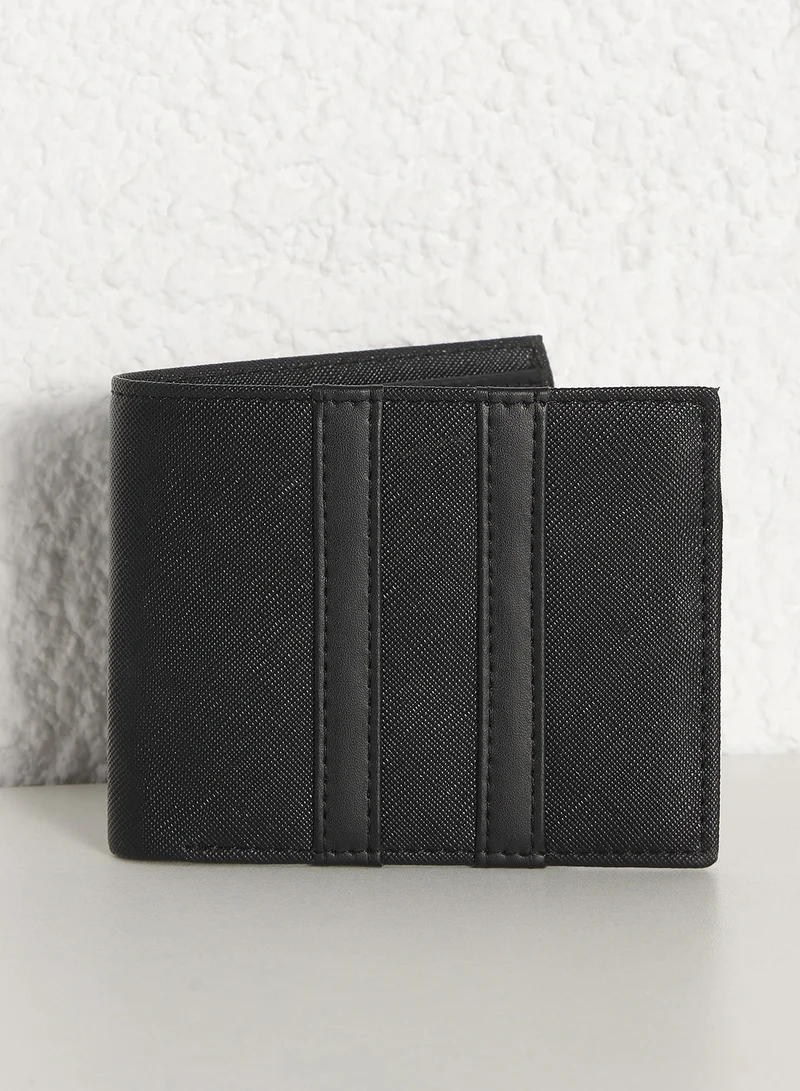 Robert Wood Saffiano Wallet & Key Ring With Gift Set